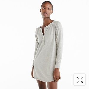 J. Crew knit night dress in grey